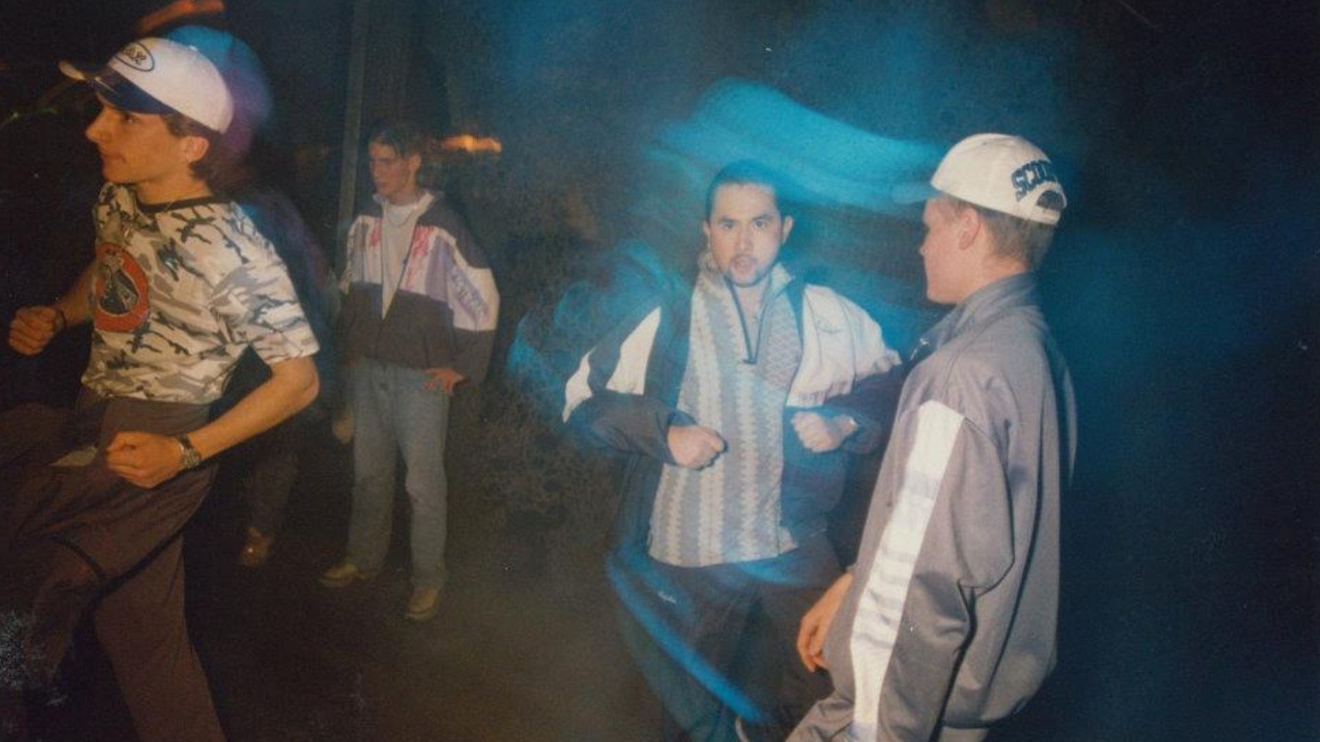 Dancers at an early Amsterdam club night